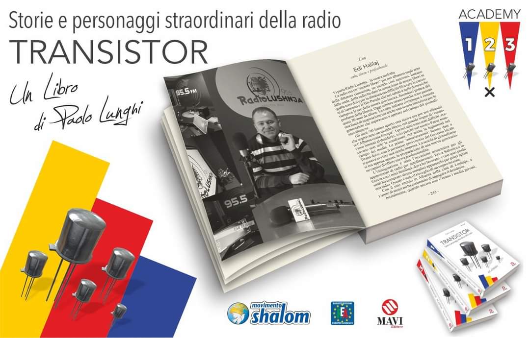 Në librin Tranzistor ,me kollosët e radiofonisë Italiane edhe Radio Lushnja.